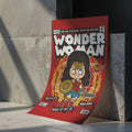 Wonder Woman Art Wall Decor – Retro Cartoon Comic Poster