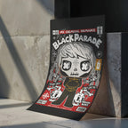 Gerard Way Black Parade Art Wall Decor – Retro Cartoon Comic Poster