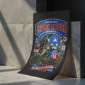 Captain America Art Wall Decor – Retro Cartoon Comic Poster