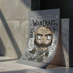 War Craft Art Wall Decor – Retro Cartoon Comic Poster