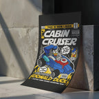 Donald Cabin Cruiser Art Wall Decor – Retro Cartoon Comic Poster