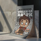 Wreck-It Ralph Art Wall Decor – Retro Cartoon Comic Poster