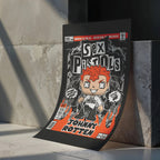 Johnny Rotten Art Wall Decor – Retro Cartoon Comic Poster