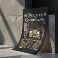 Jack Sparrow Art Wall Decor – Retro Cartoon Comic Poster
