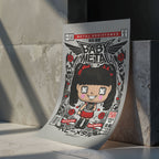 Baby Metal Pop Art Wall Decor – Retro Cartoon Comic Poster