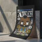 Mr T Art Wall Decor – Retro Cartoon Comic Poster