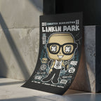 Linkin Park Art Wall Decor – Retro Cartoon Comic Poster