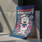 Stay Puft Marshmallowman Art Wall Decor – Retro Cartoon Comic Poster