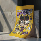 Bombshells Batgirl Pop Art Wall Decor – Retro Cartoon Comic Poster