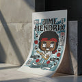 Jimmy Hendrix Art Wall Decor – Retro Cartoon Comic Poster