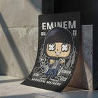 Eminem Art Wall Decor – Retro Cartoon Comic Poster