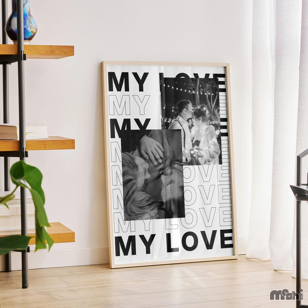 My Love Photo Print – A Timeless Gift for Your Partner