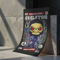 Skeletor Art Wall Decor – Retro Cartoon Comic Poster