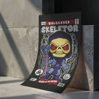 Skeletor Art Wall Decor – Retro Cartoon Comic Poster