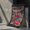 Spiderman Skateboard Art Wall Decor – Retro Cartoon Comic Poster