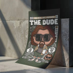 The Dude Art Wall Decor – Retro Cartoon Comic Poster