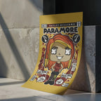 Paramore Hayley Williams Art Wall Decor – Retro Cartoon Comic Poster