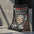Marilyn Manson Art Wall Decor – Retro Cartoon Comic Poster