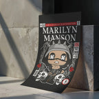 Marilyn Manson Art Wall Decor – Retro Cartoon Comic Poster