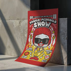 Ronald Mcdonald Art Wall Decor – Retro Cartoon Comic Poster