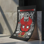 Hell Boy Art Wall Decor – Retro Cartoon Comic Poster