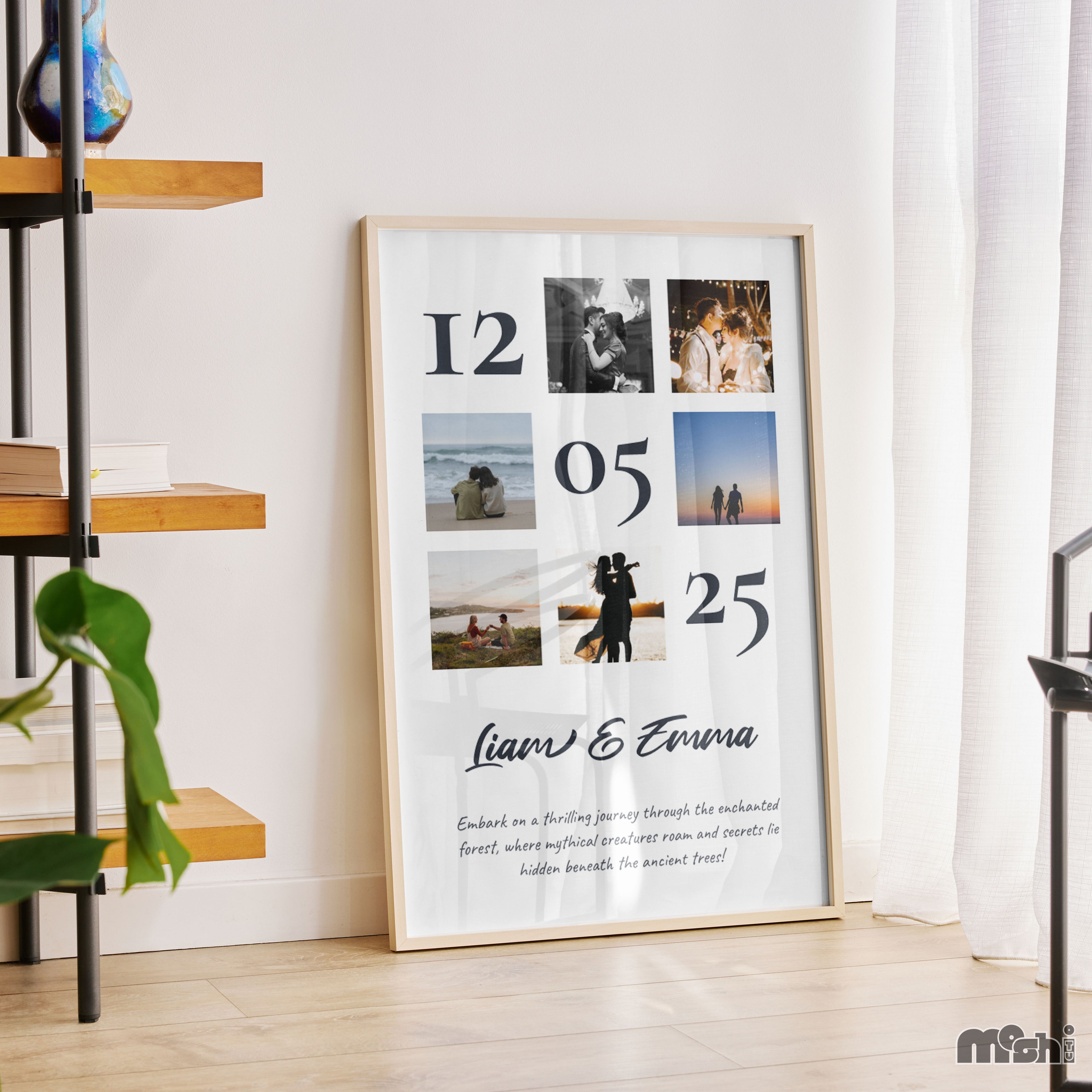Custom Date Photo Collage