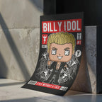 Billy Idol Pop Art Wall Decor – Retro Cartoon Comic Poster