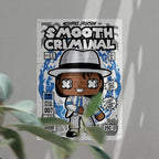 MJ Smooth Criminal Art Wall Decor – Retro Cartoon Comic Poster