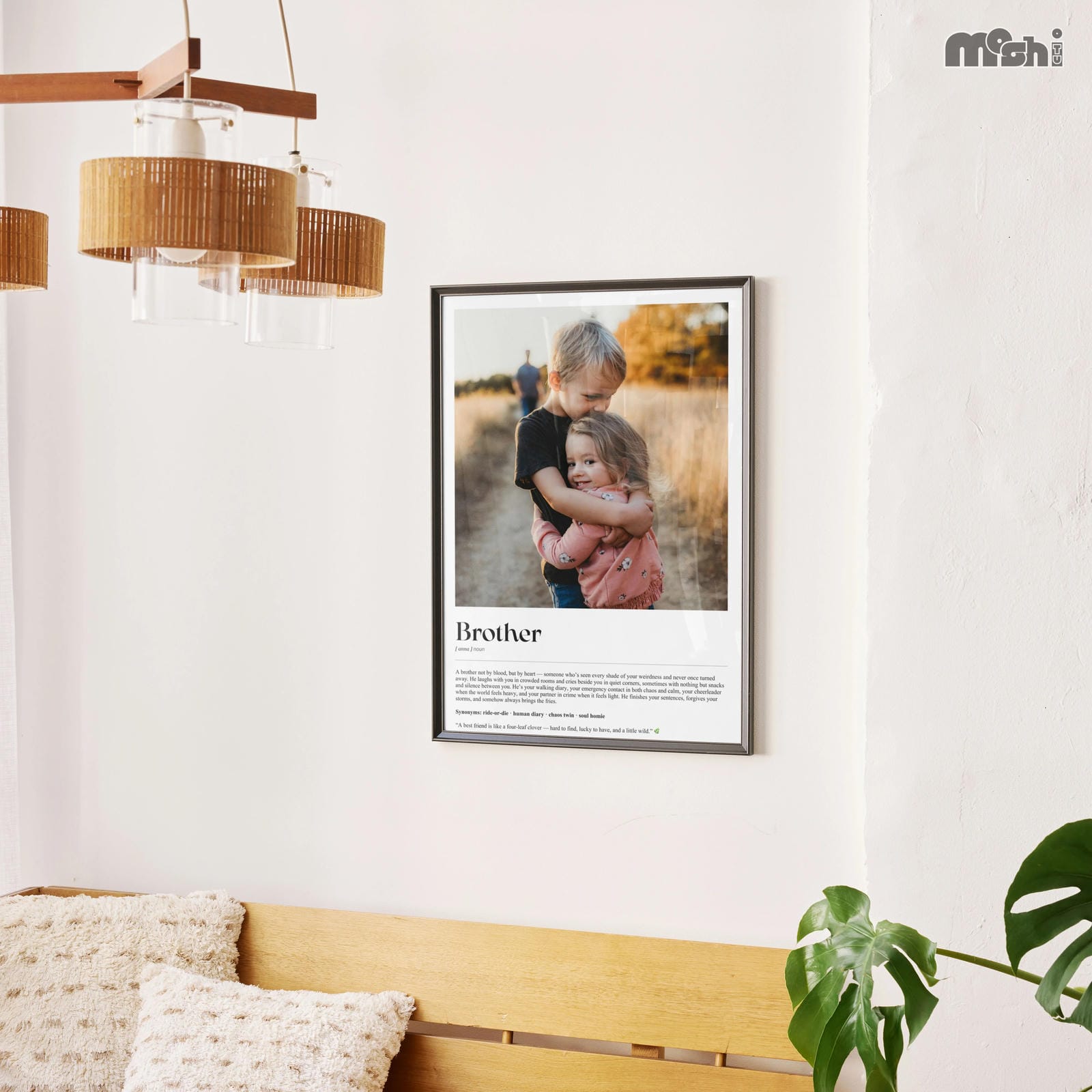 The Best Brother Gift – Heartfelt Frame for Siblings