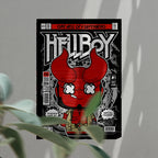 Hell Boy Art Wall Decor – Retro Cartoon Comic Poster