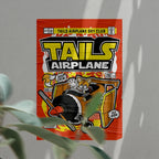 Sonic Tails Airplane Art Wall Decor – Retro Cartoon Comic Poster