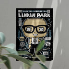 Linkin Park Art Wall Decor – Retro Cartoon Comic Poster