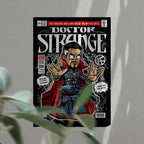 Doctor Strange Art Wall Decor – Retro Cartoon Comic Poster