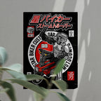 Motocompo Art Wall Decor – Retro Cartoon Comic Poster