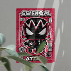 Gwenom Art Wall Decor – Retro Cartoon Comic Poster