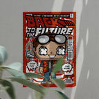 Marty BTTF Art Wall Decor – Retro Cartoon Comic Poster