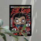 Evil Dead Pop Art Wall Decor – Retro Cartoon Comic Poster