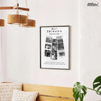 Personalized Friends TV Show-Inspired Best Friends Collage