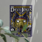Davy Jones Pirates Art Wall Decor – Retro Cartoon Comic Poster
