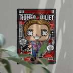 Romeo And Juliet Art Wall Decor – Retro Cartoon Comic Poster