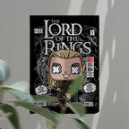 Legolas Lord Of The Rings Art Wall Decor – Retro Cartoon Comic Poster