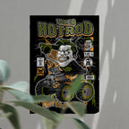 Joker Hotrod Art Wall Decor – Retro Cartoon Comic Poster