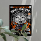 Task Master Art Wall Decor – Retro Cartoon Comic Poster