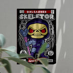 Skeletor Art Wall Decor – Retro Cartoon Comic Poster
