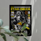 Starbiker Art Wall Decor – Retro Cartoon Comic Poster