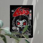 Lobo Art Wall Decor – Retro Cartoon Comic Poster