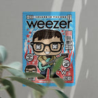 Rivers Cuomo Weezer Art Wall Decor – Retro Cartoon Comic Poster