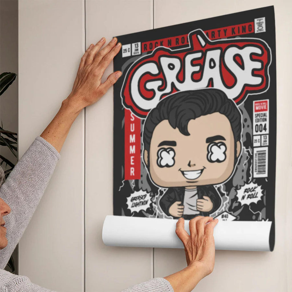 Danny Grease Art Wall Decor – Retro Cartoon Comic Poster