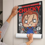 Chucky Art Wall Decor – Retro Cartoon Comic Poster