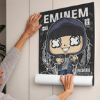 Eminem Art Wall Decor – Retro Cartoon Comic Poster